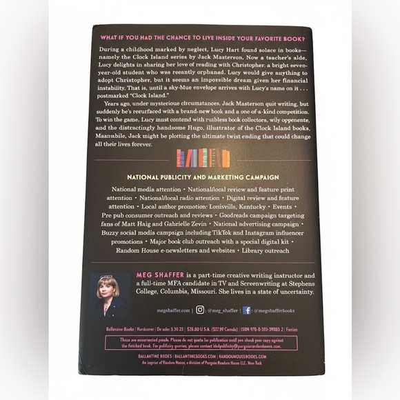 The Wishing Game by Meg Shaffer - Rare Advance Reader’s Edition (ARC) - Picture 2 of 2